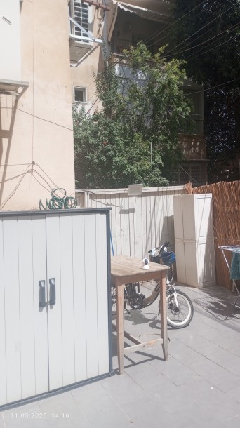 דירת 2 חדרים ביהודה מכבי | גינה 40 מ"ר | תל אביב-1