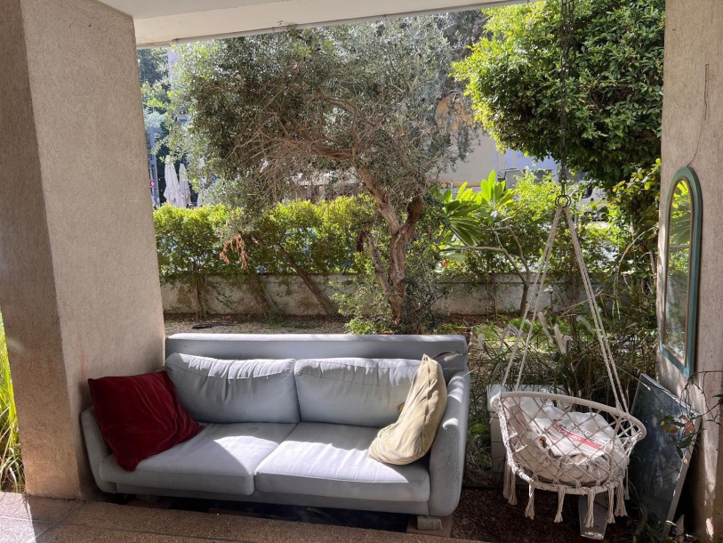 דירת גן 2 חדרים 45 מ"ר בבן גוריון | פינוי-בינוי | תל אביב-1