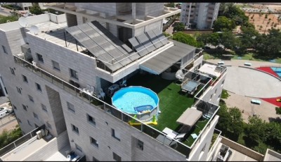 פנטהאוז 5 חדרים 145 מ"ר בחפץ חיים | מרפסת 120 מ"ר | נתניה