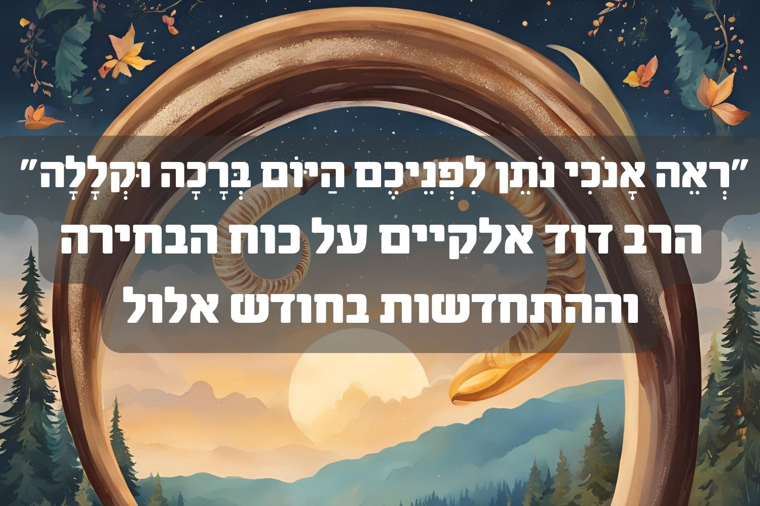 פרשת ראה: התחלה חדשה בכל יום