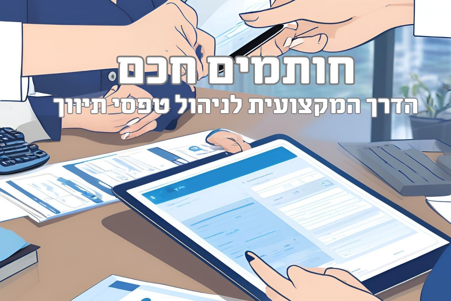מערכת חתימה דיגיטלית למתווכים – איך לשלוח חוזה ללקוח ולסגור עסקה תוך דקות