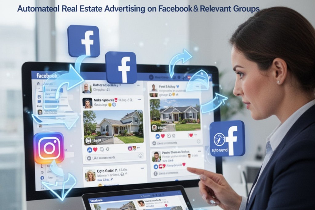 הנכס שלכם מתפרסם בכל המדיות . אוטומטית.